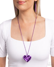 Load image into Gallery viewer, Valentines View - Purple (Heat) Necklace
