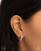 Load image into Gallery viewer, Ombré Observer - Pink (Clip-On) Earring
