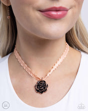 Load image into Gallery viewer, Seize the Spring - Copper (Peachy Ribbon) Necklace
