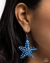 Load image into Gallery viewer, Skilled Starfish - Blue Earring
