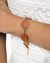 Load image into Gallery viewer, Savory Season - Brown (Stone Pendant) Bracelet
