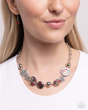 Load image into Gallery viewer, Starry Shopaholic - Red (Star Pendant) Necklace
