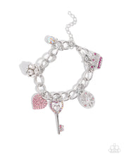 Load image into Gallery viewer, Regal Ratio - Pink (Charm) Bracelet
