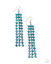 Load image into Gallery viewer, Ombré Occupation - Blue (Iridescent) Earring
