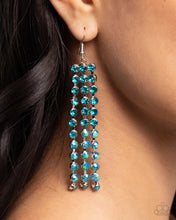 Load image into Gallery viewer, Ombré Occupation - Blue (Iridescent) Earring
