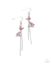 Load image into Gallery viewer, Aerial Affection - Pink (Iridescent Butterfly) Earring
