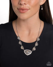 Load image into Gallery viewer, Discreet Dazzle - Silver Necklace
