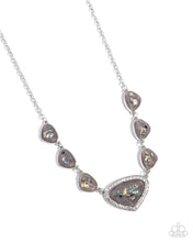 Load image into Gallery viewer, Discreet Dazzle - Silver Necklace
