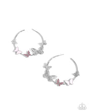 Load image into Gallery viewer, Aerial Allegiance (Butterfly) - Pink Earring

