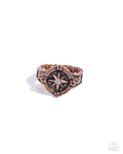 Load image into Gallery viewer, Cultured Compass - Copper Ring
