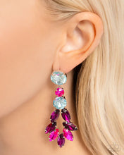 Load image into Gallery viewer, Cascading Cache - Multi Post Earring
