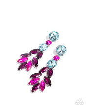 Load image into Gallery viewer, Cascading Cache - Multi Post Earring
