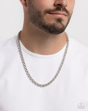 Load image into Gallery viewer, Linked Lounge - Silver Necklace
