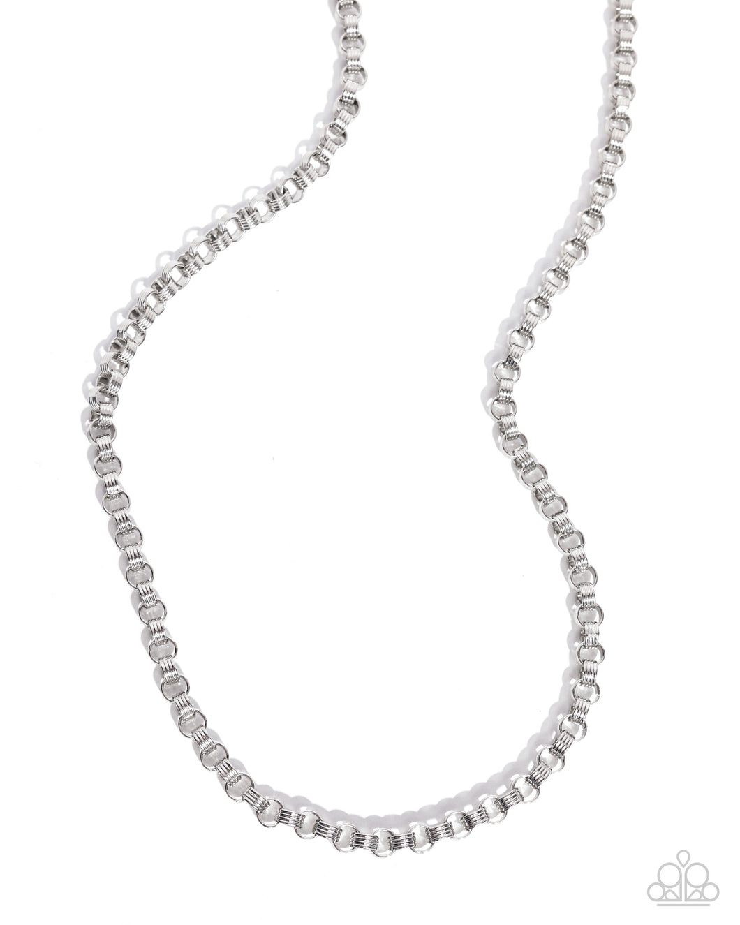 Linked Lounge - Silver Necklace