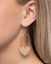 Load image into Gallery viewer, Lady Locket - Gold (Heart) Earring
