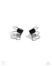 Load image into Gallery viewer, Impressive Shimmer - Silver Cuff Earring
