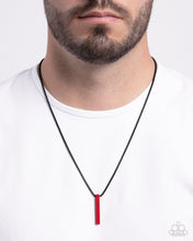 Load image into Gallery viewer, Modern Mix - Red (Pendant) Necklace
