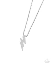 Load image into Gallery viewer, Electric Encore - Silver Necklace
