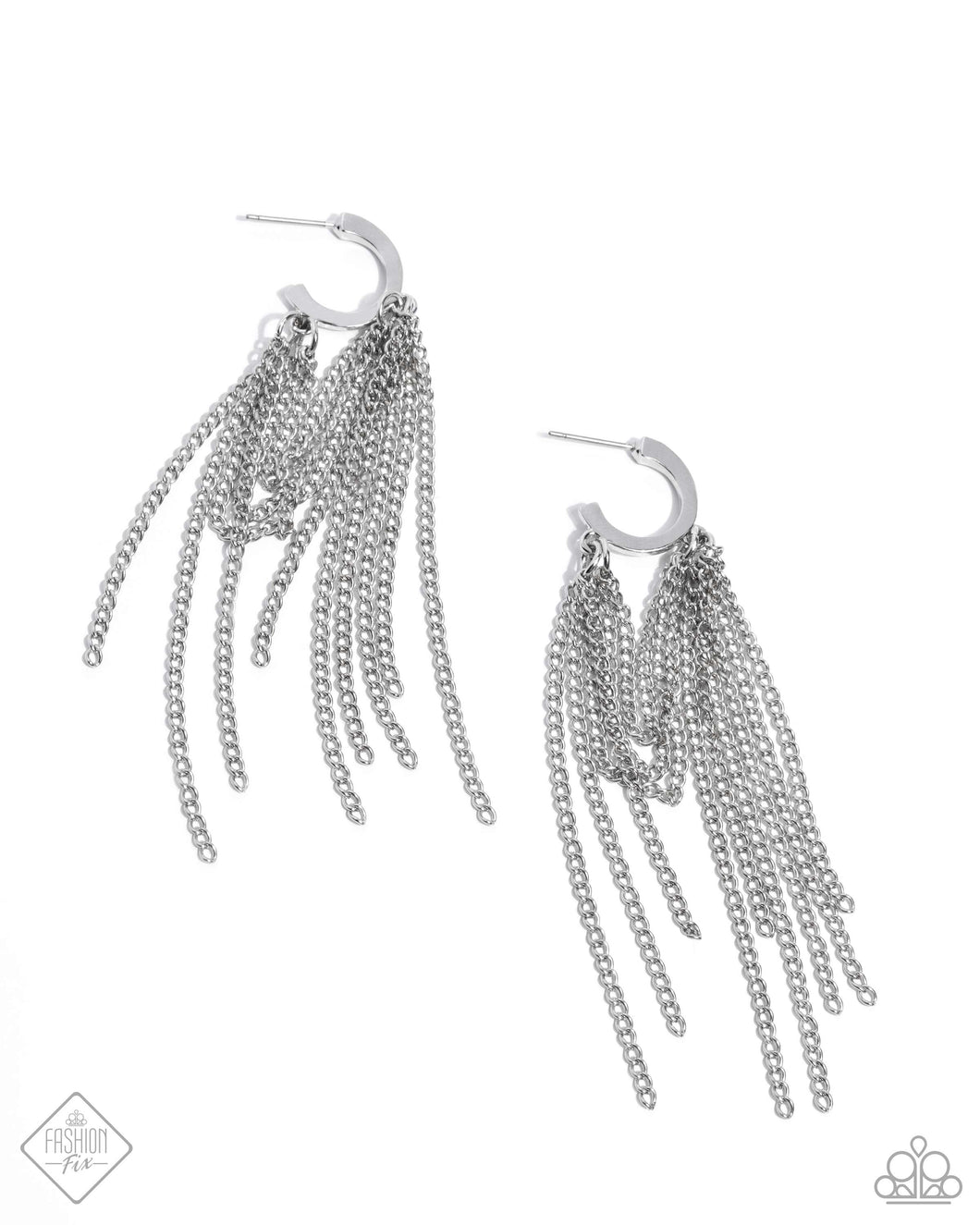 Copious Caliber - Silver Hoop Earring (MM-0824)