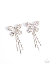 Load image into Gallery viewer, Next SOAR - White (Iridescent Butterfly) Earring
