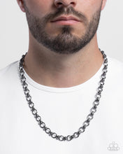 Load image into Gallery viewer, Nuanced Novelty - Black (Gunmetal) Necklace
