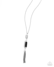 Load image into Gallery viewer, Vertical Vacation - Black Necklace
