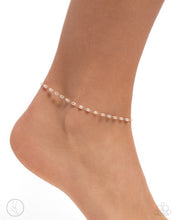 Load image into Gallery viewer, Pearl Purpose - Gold Chain ( Barque Pearl) Anklet
