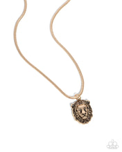 Load image into Gallery viewer, Leo Leader - Gold (Lion) Necklace
