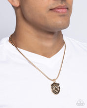 Load image into Gallery viewer, Leo Leader - Gold (Lion) Necklace
