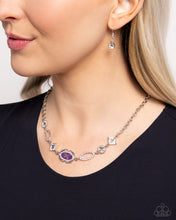 Load image into Gallery viewer, Aerial Approval - Purple (Butterfly) Necklace
