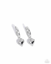 Load image into Gallery viewer, Emotive Elegance - Silver (Heart) Earring
