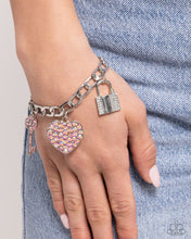 Load image into Gallery viewer, Fortified Fashion - Pink (Iridescent Charm) Bracelet
