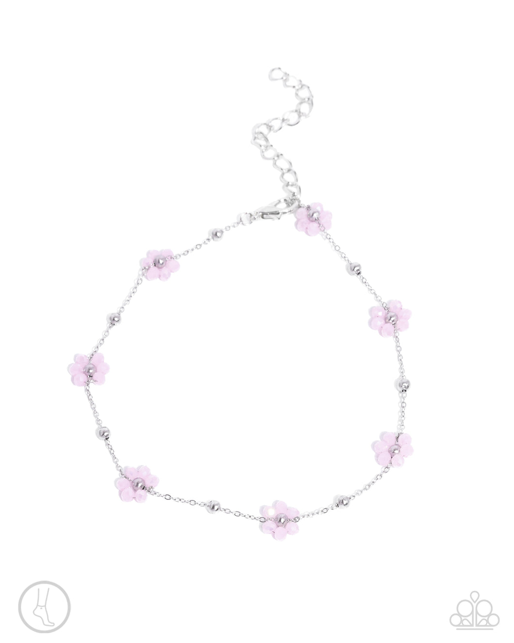 Perfect Promise - Pink (Floral) Anklet