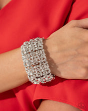 Load image into Gallery viewer, Woven Wardrobe - White Bracelet (LOP-0924)
