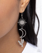 Load image into Gallery viewer, Wishfully Western - Silver (Charm) Earring
