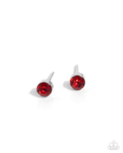 Load image into Gallery viewer, Logical Light - Red (Post) Earring
