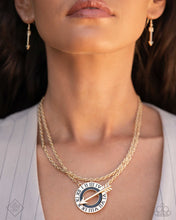 Load image into Gallery viewer, Embodying Enjoyment - Gold Necklace (SS-0924)
