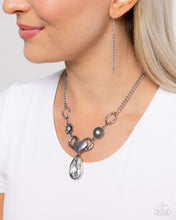 Load image into Gallery viewer, Favorite Fashion - White (Silver Heart) Necklace
