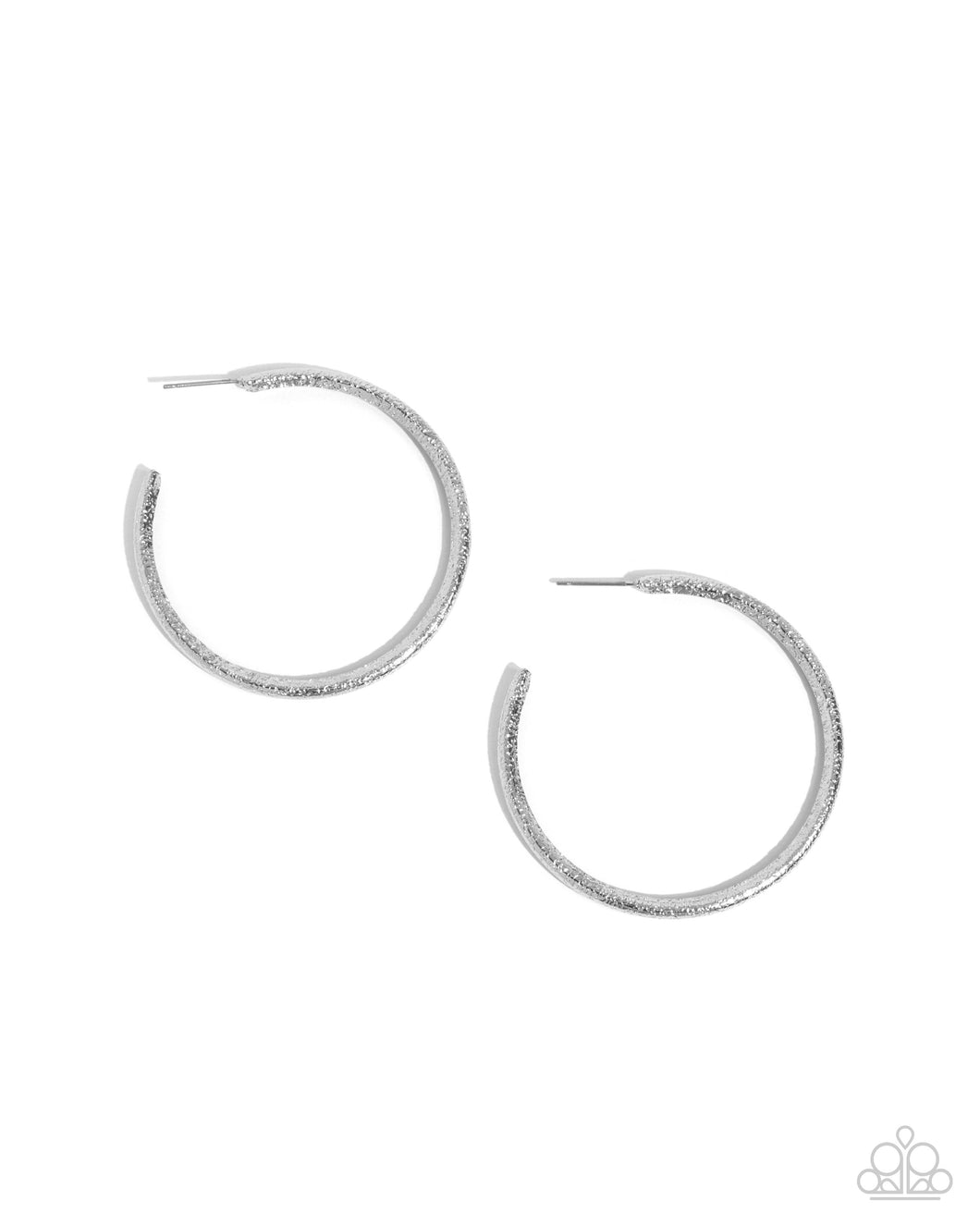Serious Sass - Silver Hoop Earring