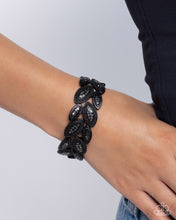 Load image into Gallery viewer, Riding the Clutch - Black Bracelet
