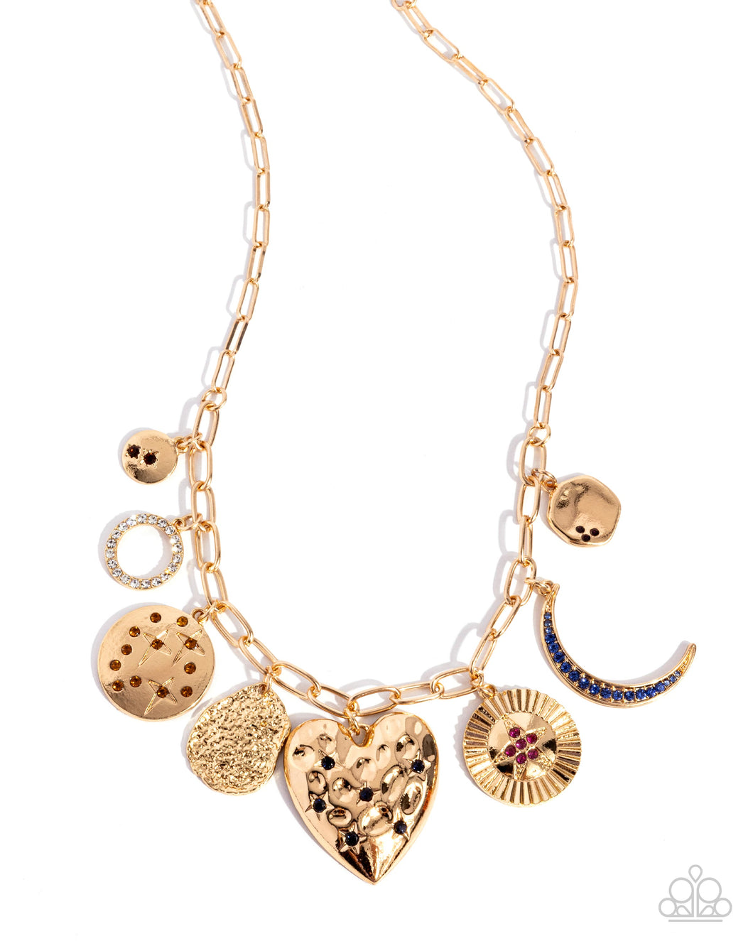 Recognizable Radiance - Multi (Heart) Necklace