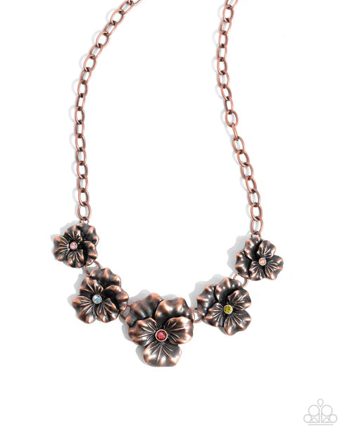 Blatant Botanicals - Copper  Necklace