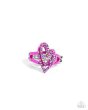 Load image into Gallery viewer, Hybrid Heart - Pink Ring
