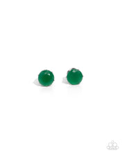 Load image into Gallery viewer, Simply Sublime - Green (Post) Earring
