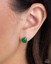 Load image into Gallery viewer, Simply Sublime - Green (Post) Earring
