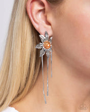Load image into Gallery viewer, Pearl Panorama - Orange Post Earrings

