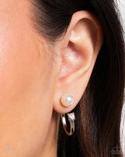 Load image into Gallery viewer, Decade Dance - White (Pearl) Post Earring
