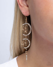 Load image into Gallery viewer, Celestial Cascade - Gold Earring
