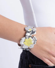 Load image into Gallery viewer, Floral Foundation - Yellow Bracelet
