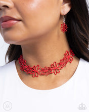 Load image into Gallery viewer, Bouquet Blend - Red (Choker) Necklace
